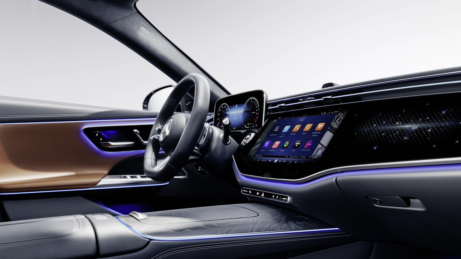 E klasės priekinė panelė