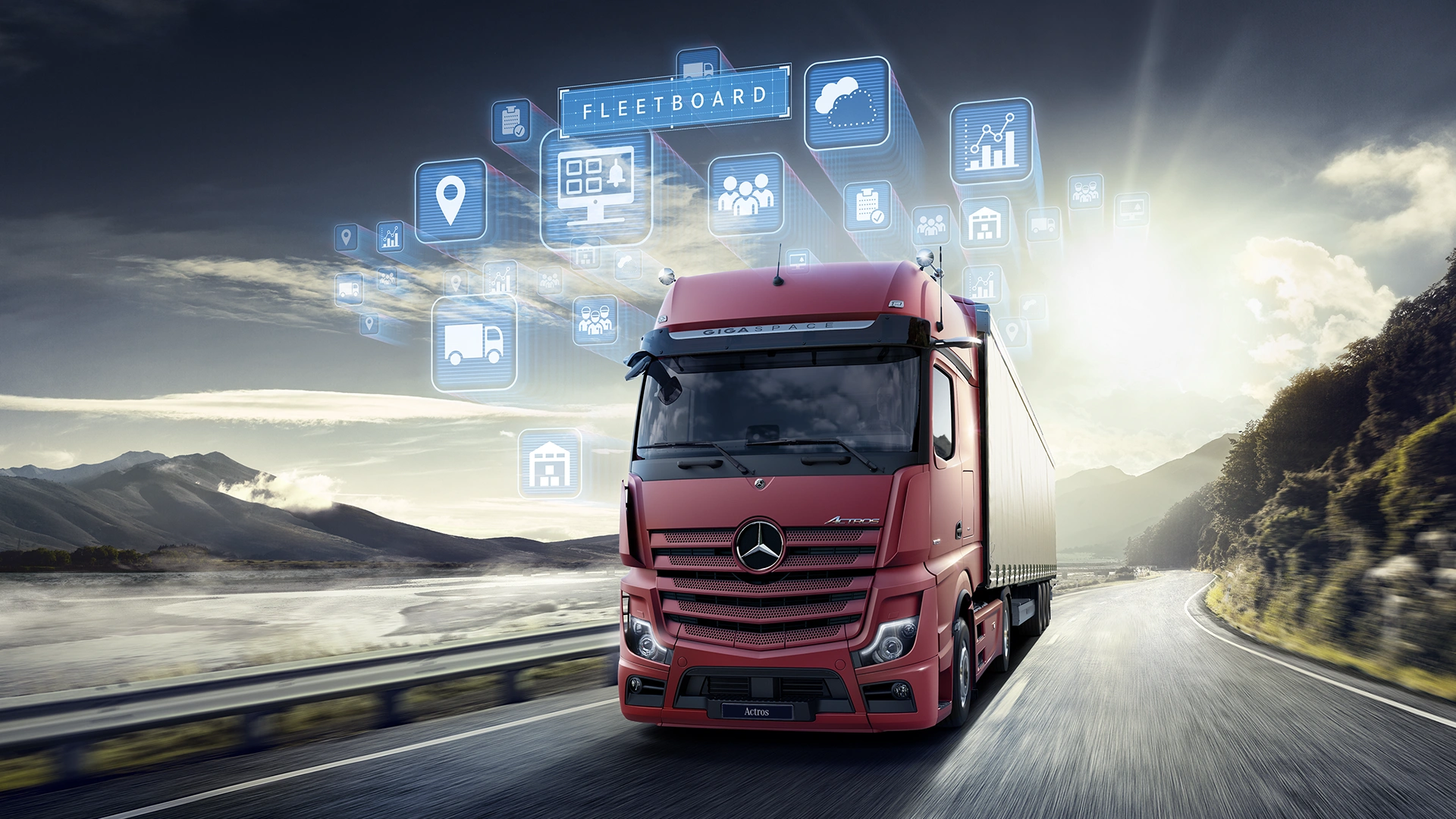 Fleetboard servisas Mercedes-Benz sunkvežimiams