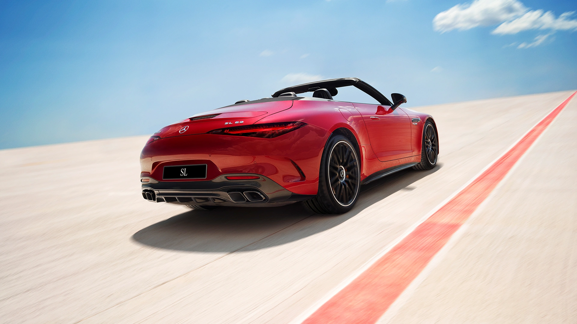 Mercedes-AMG SL Roadster iš galo