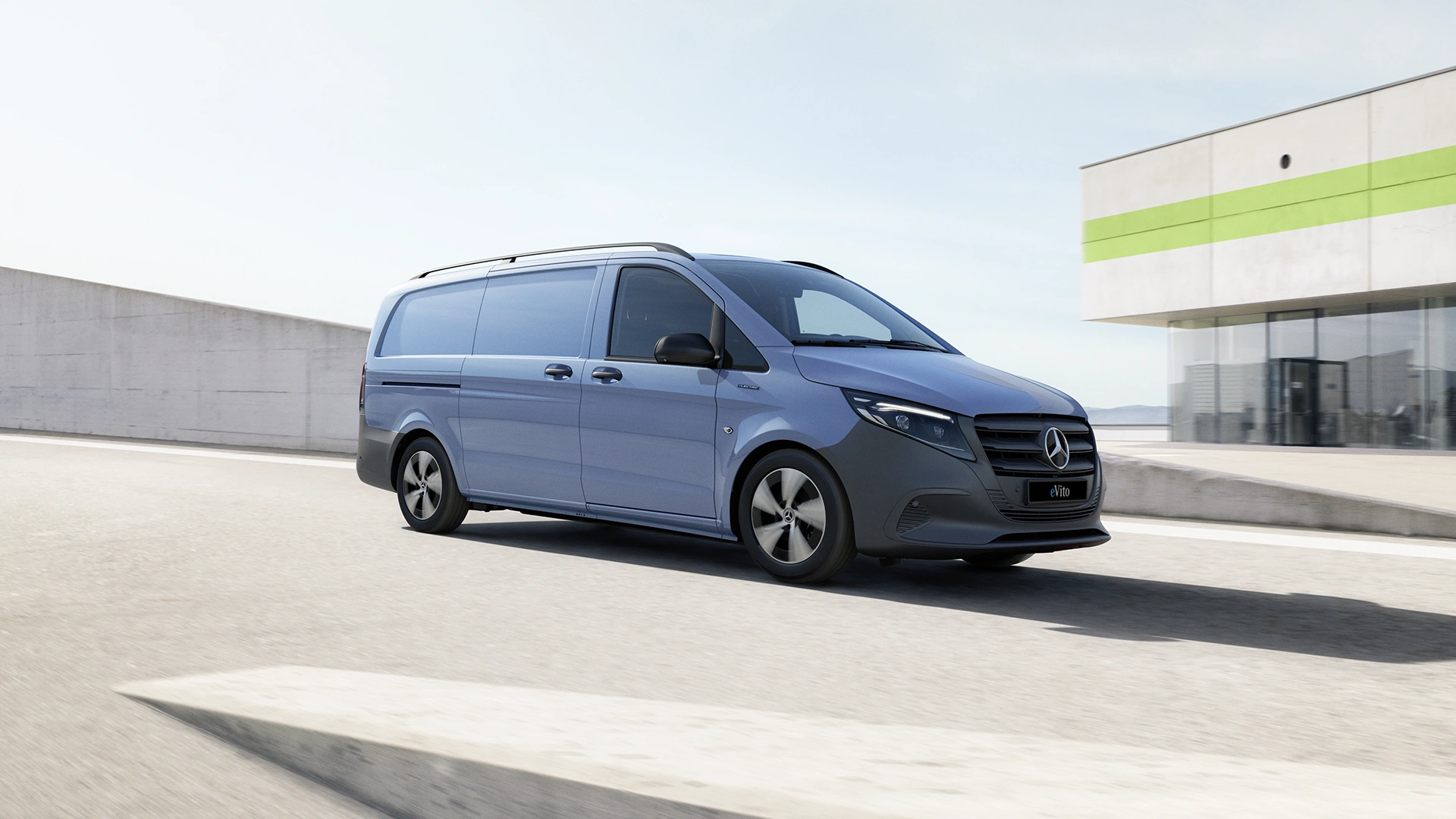 eVito furgonas iš šono