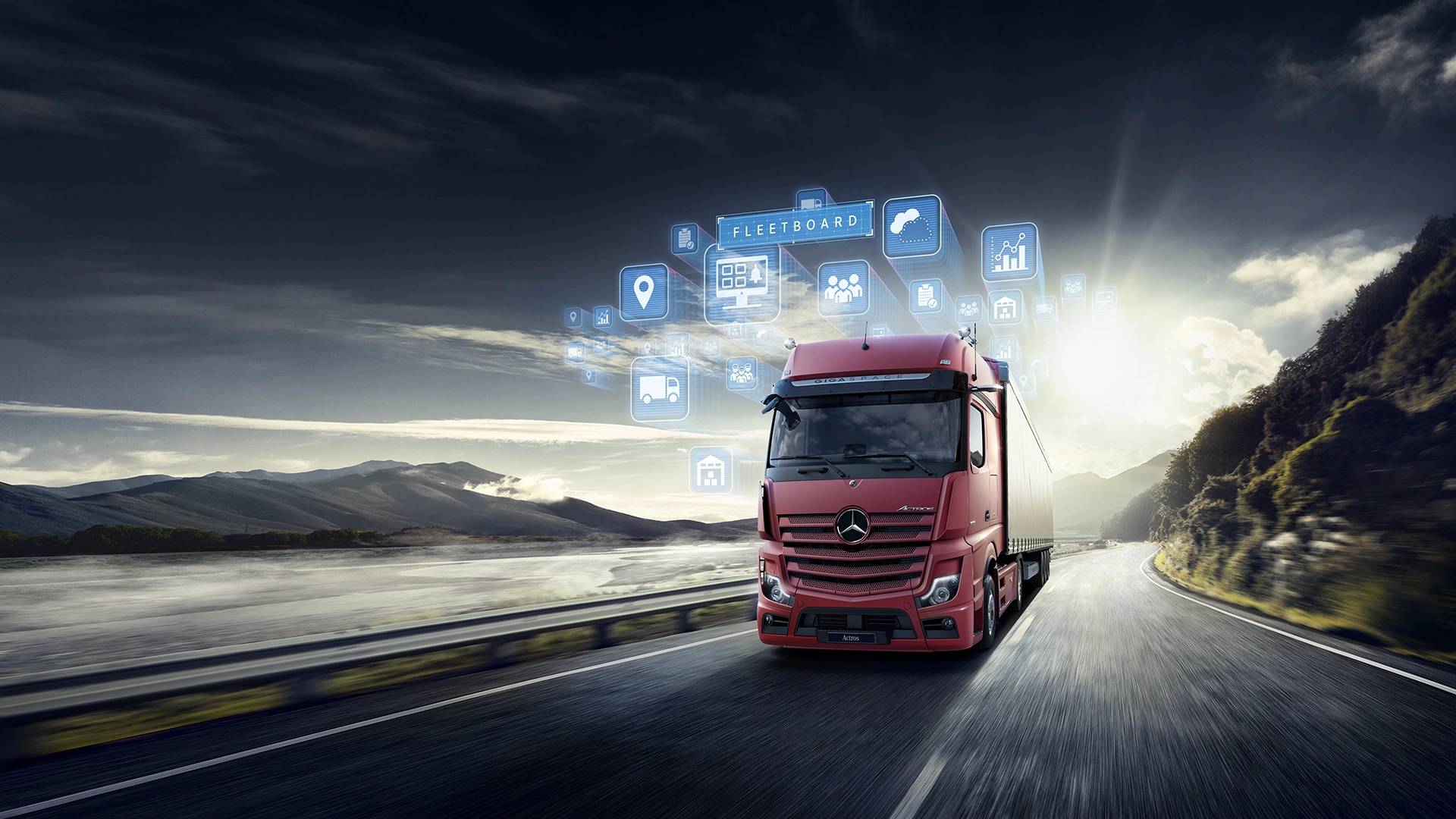 Fleetboard servisas Mercedes-Benz sunkvežimiams