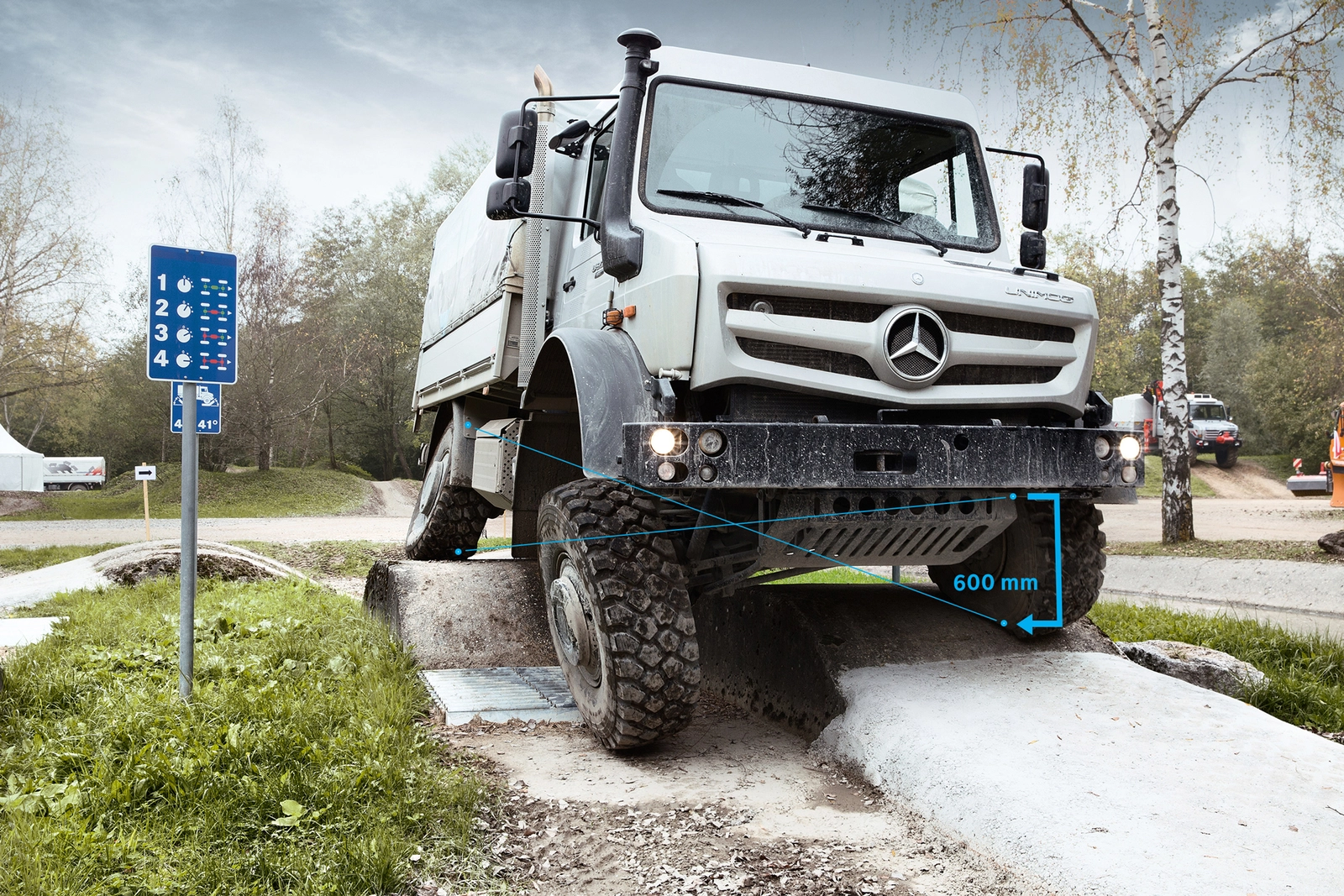 Unimog bekelės transporto priemonė