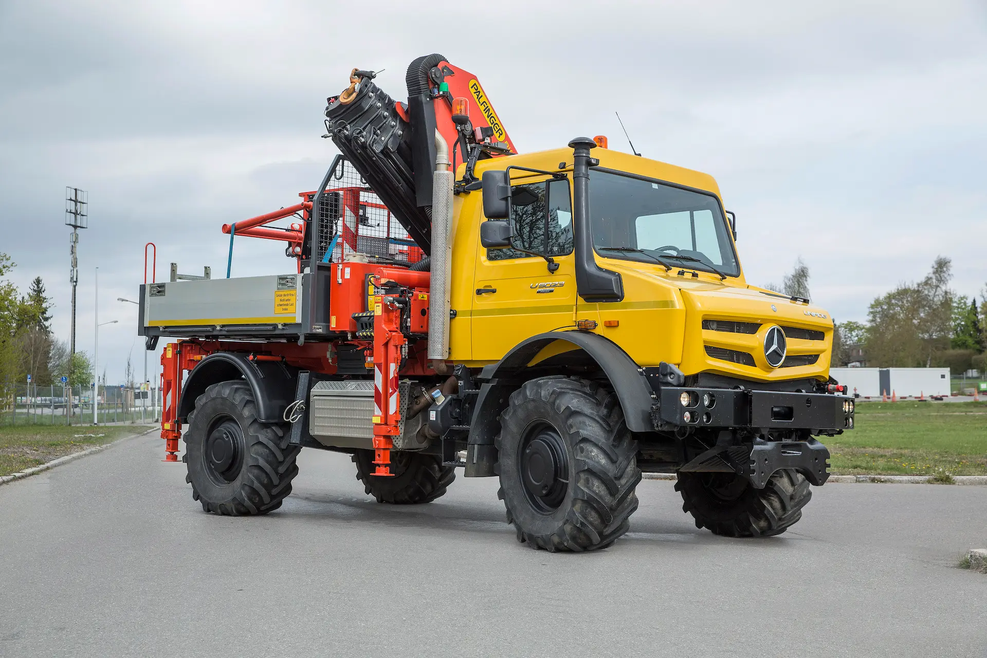 Galingas bekelei skirtas Unimog
