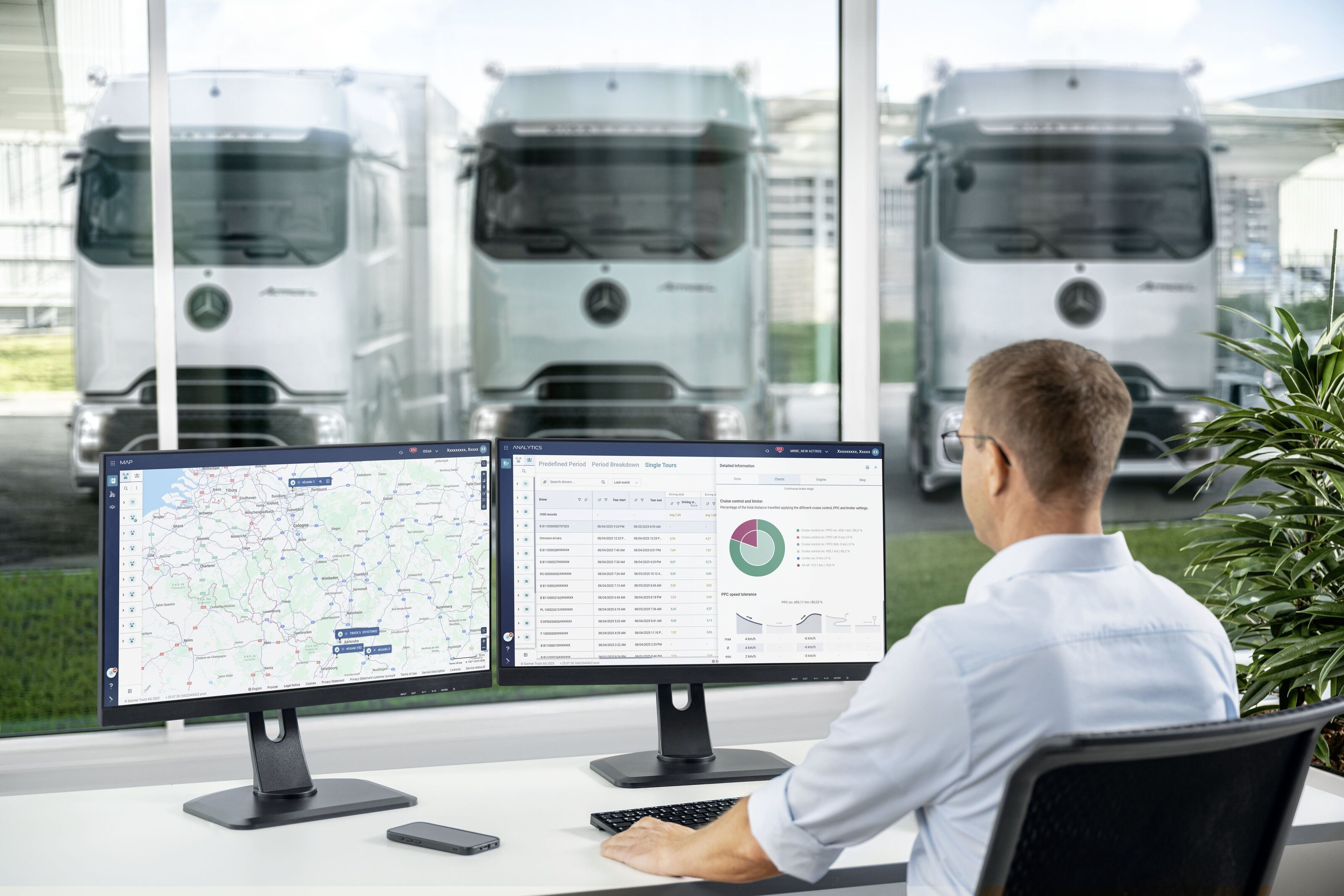 Mercedes-Benz Trucks skaitmenines paslaugos